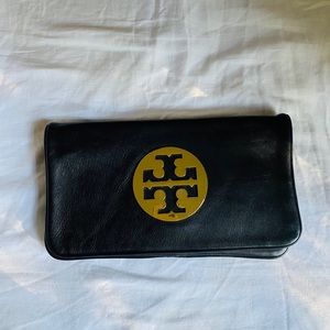 Tory Burch Reva Clutch - Black